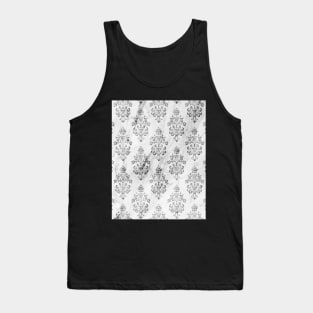 Haunted Mansion Marble Carving II Tank Top